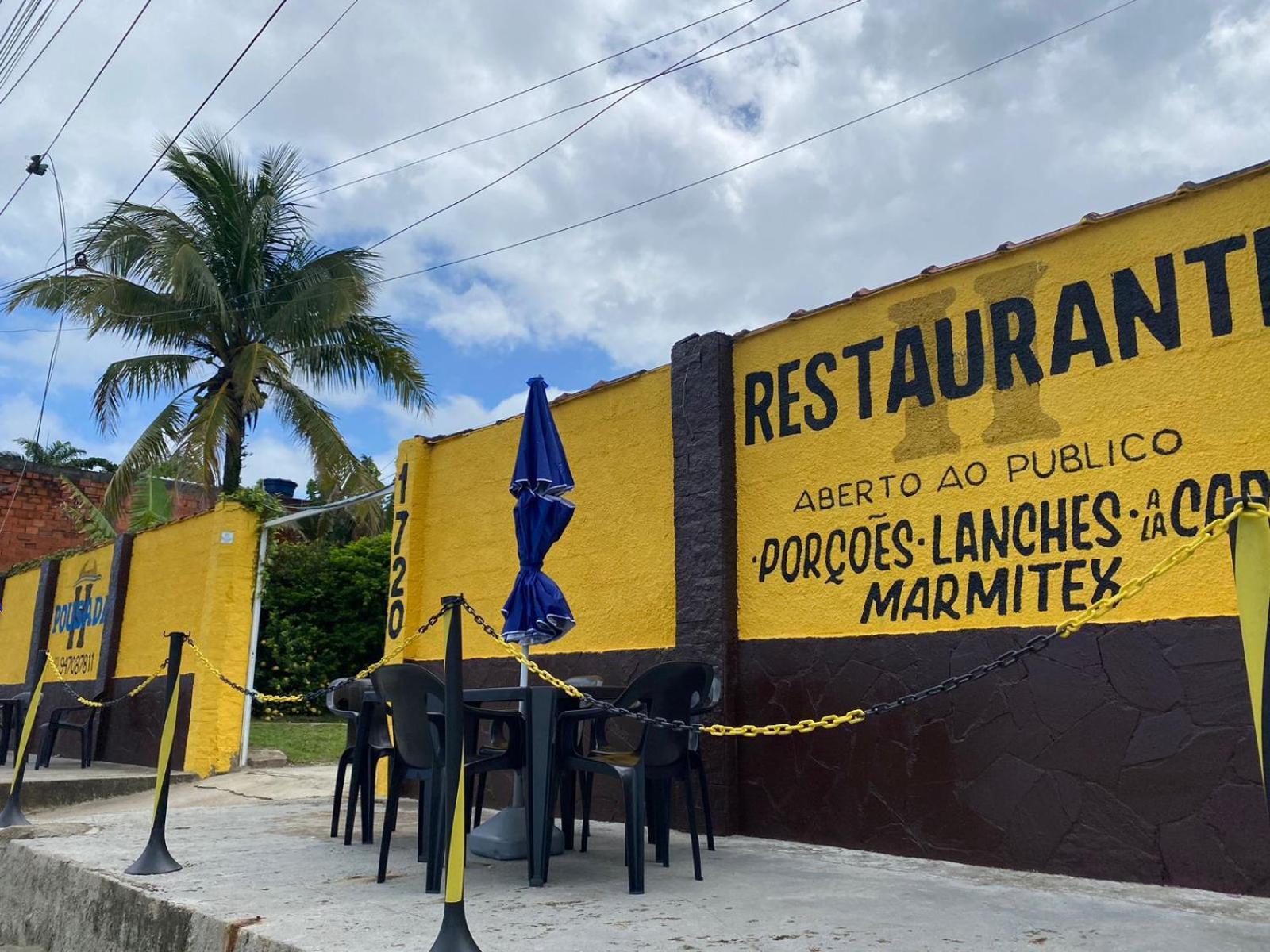 Pousada E Restaurante Frente Mar H Guaruja Exterior photo